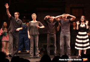 Original cast members Rick Lyon, Jennifer Barnhart, John Tartaglia and Stephanie Dâ¿ Photo