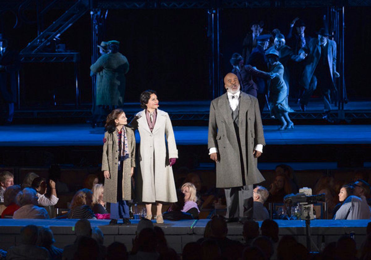 Kaylin Hedges, Lea Salonga & David Alan Grier at 