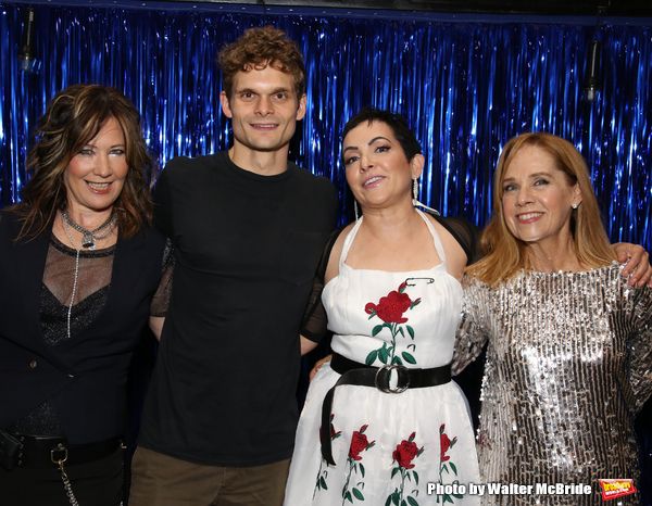 Kathy Valentine, Andrew Durand, Jane Wiedlin and Charlotte Caffey Photo