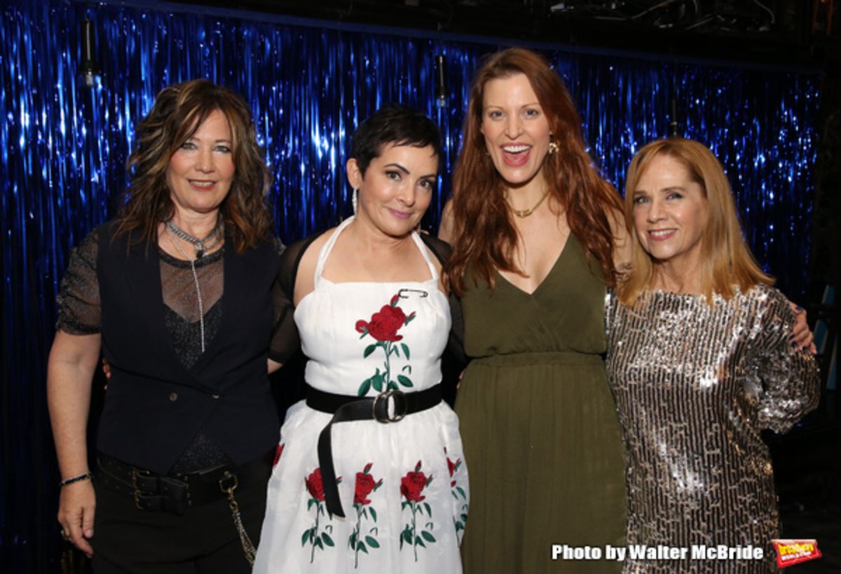 Kathy Valentine, Jane Wiedlin, Rachel York and Charlotte Caffey  at 