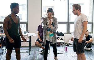 Tyrone Huntley, Chi-San Howard, Harry McEntire Photo