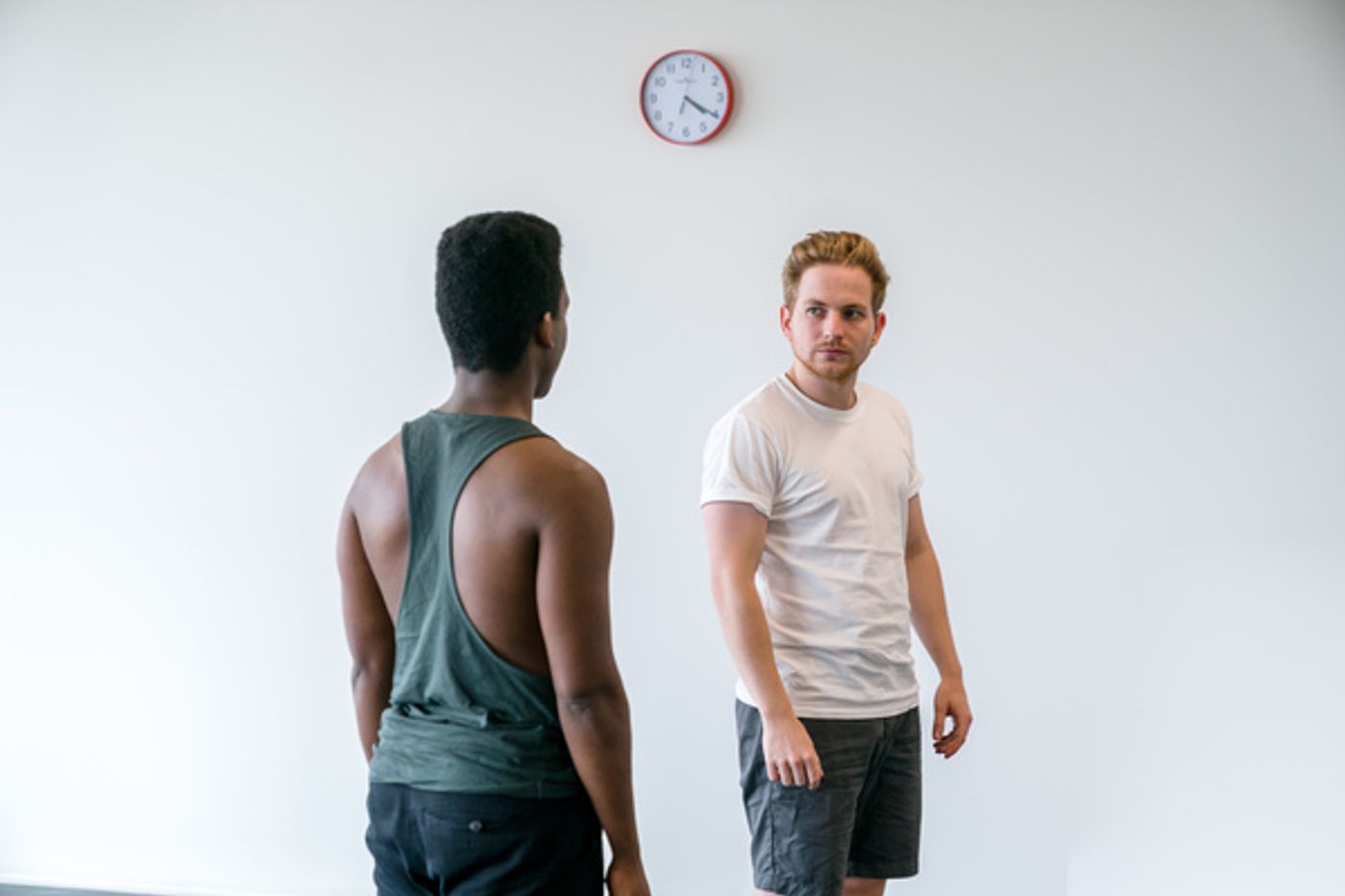 Photo Flash: Inside Rehearsal For HOMOS, OR EVERYONE IN AMERICA at the Finborough Theatre  Image