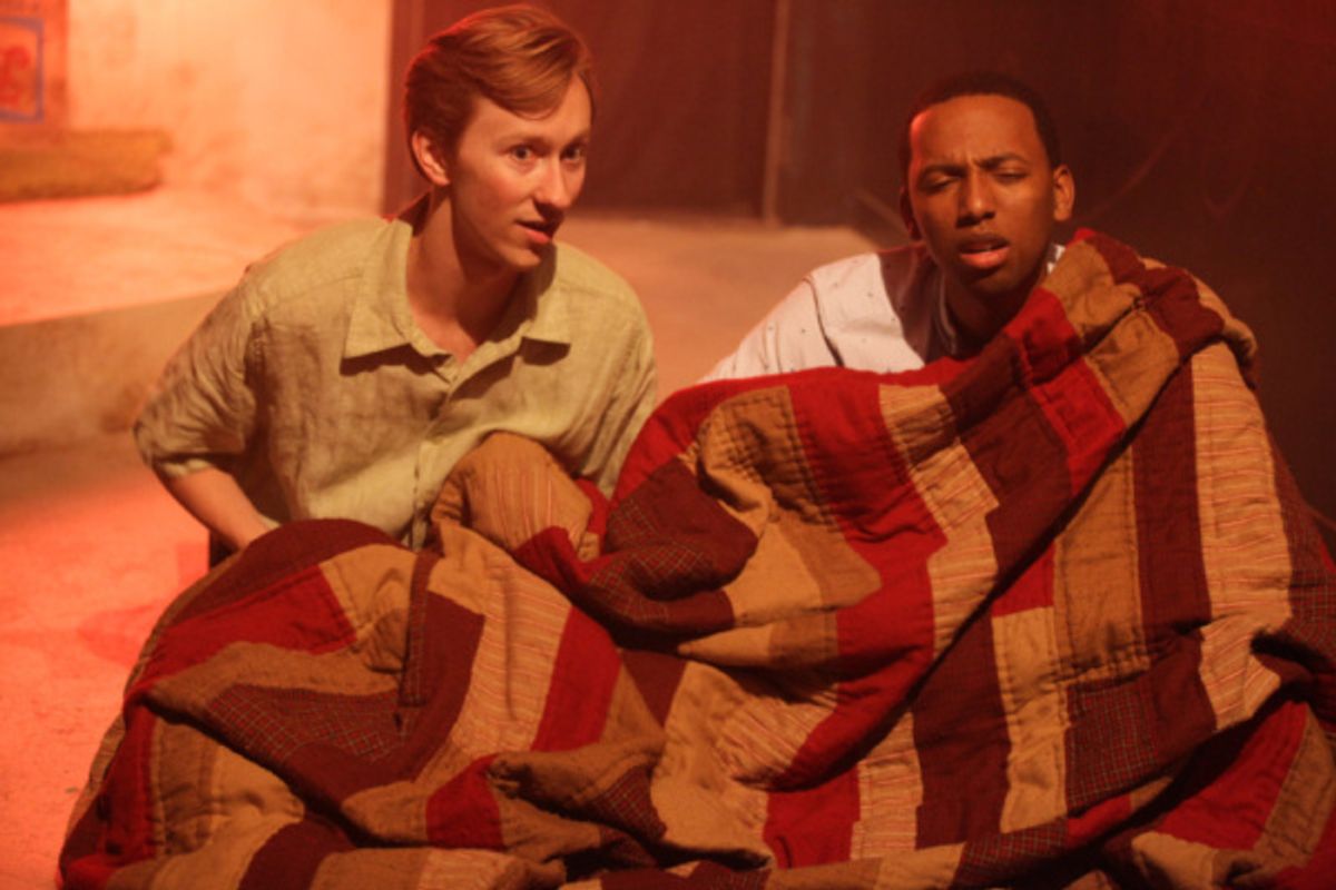 Samuel Martin and Chris Taylor at 