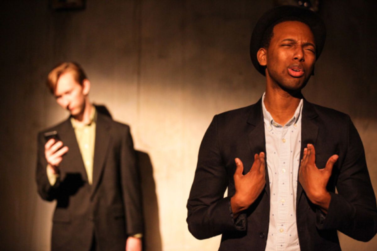 Samuel Martin and Chris Taylor at 