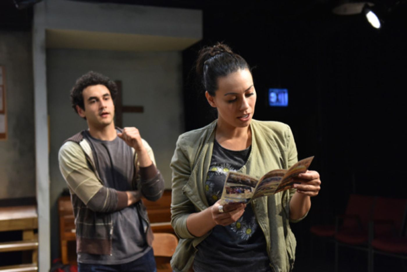 Photo Flash: First Look at Griffin Theatre's THE HARVEST At The Den Theatre  Image