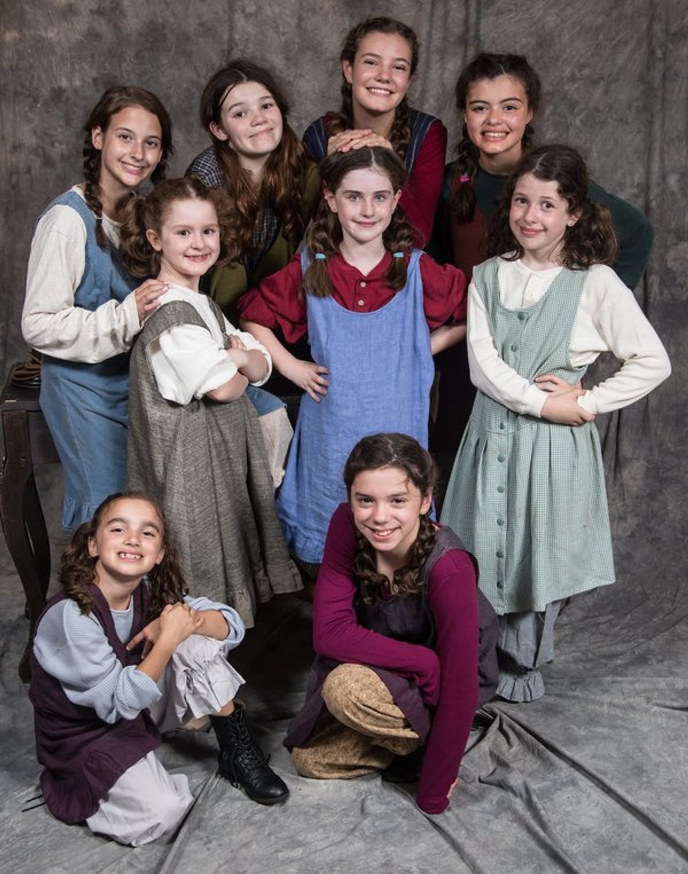 Photo Flash: Meet The Cast Of ANNIE at Danbury's Musicals At Richter  Image