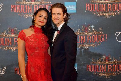 Karen Olivo and Aaron Tveit Photo