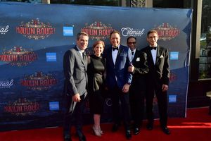 Mike Isaacson, Kristin McCaskey, Kevin McCollum, Hal Luftig, and Stewart Adelson Photo