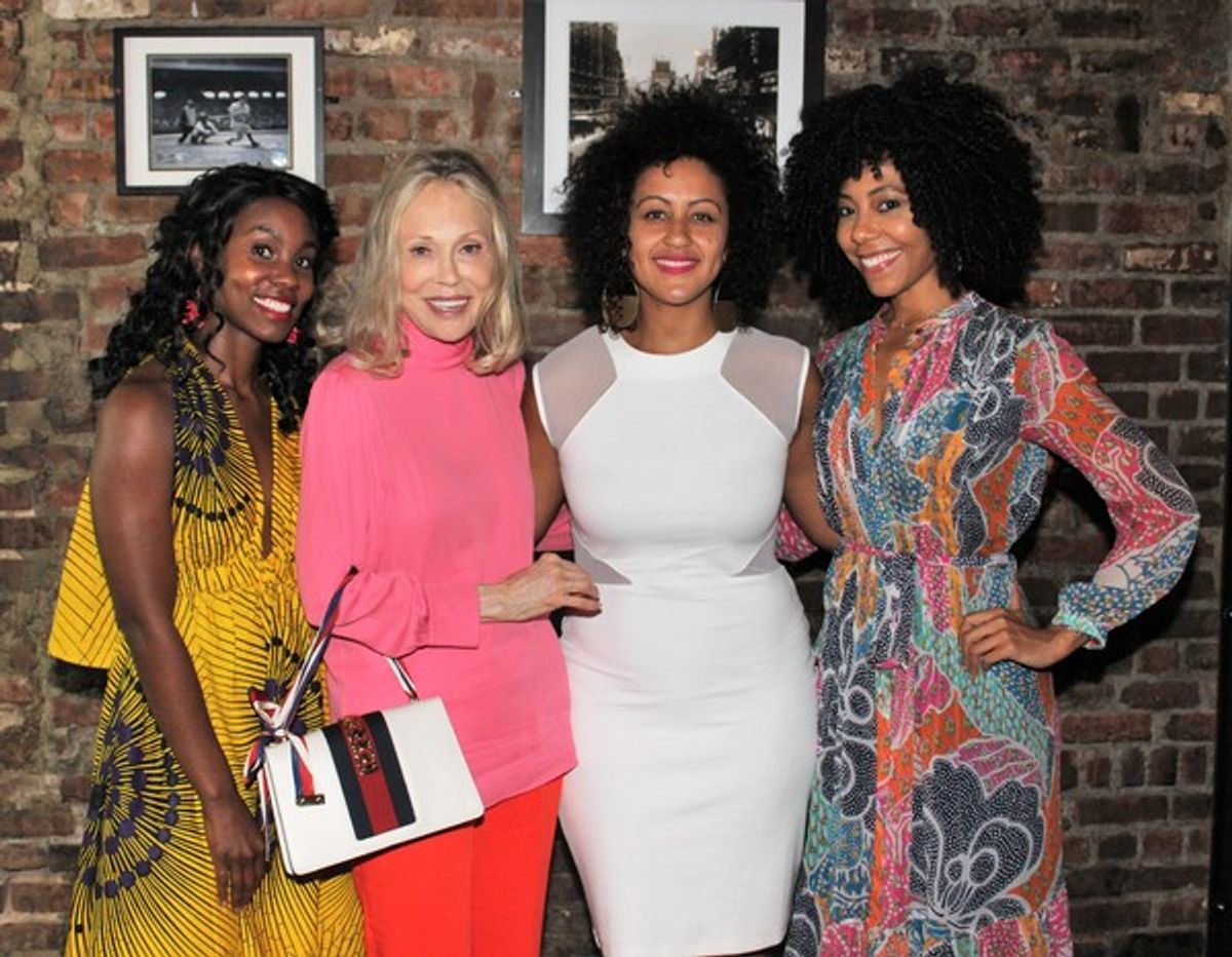 Joniece Abbott-Pratt, Faye Dunaway, Lileana Blain-Cruz and Nedra McClyde at 