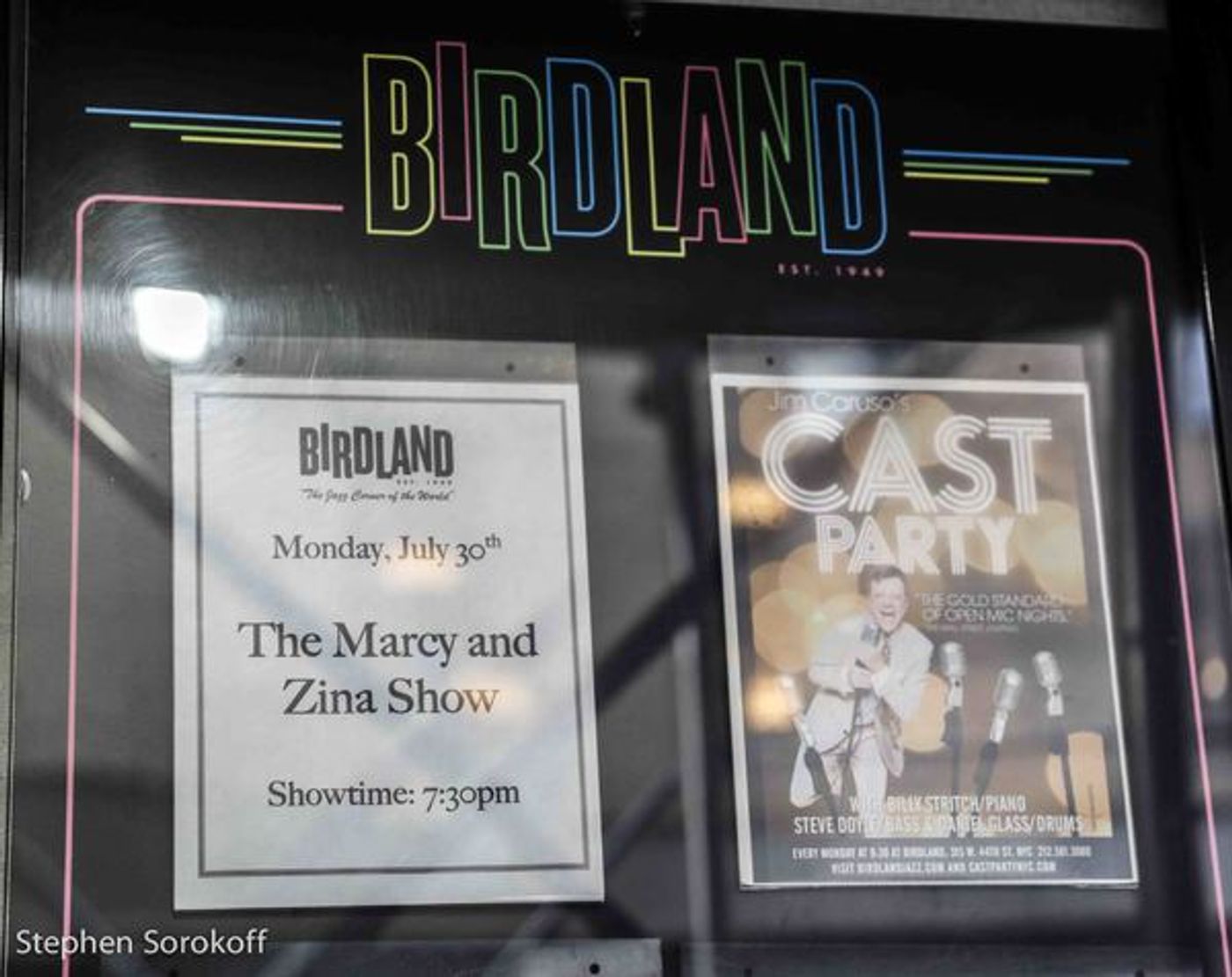 Photo Coverage: Broadway at Birdland Presents The Marcy & Zina Show  Image