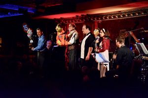 John Tartaglia, Rick Lyon, Jordan Gelber and Stephanie D'Abruzzo Photo