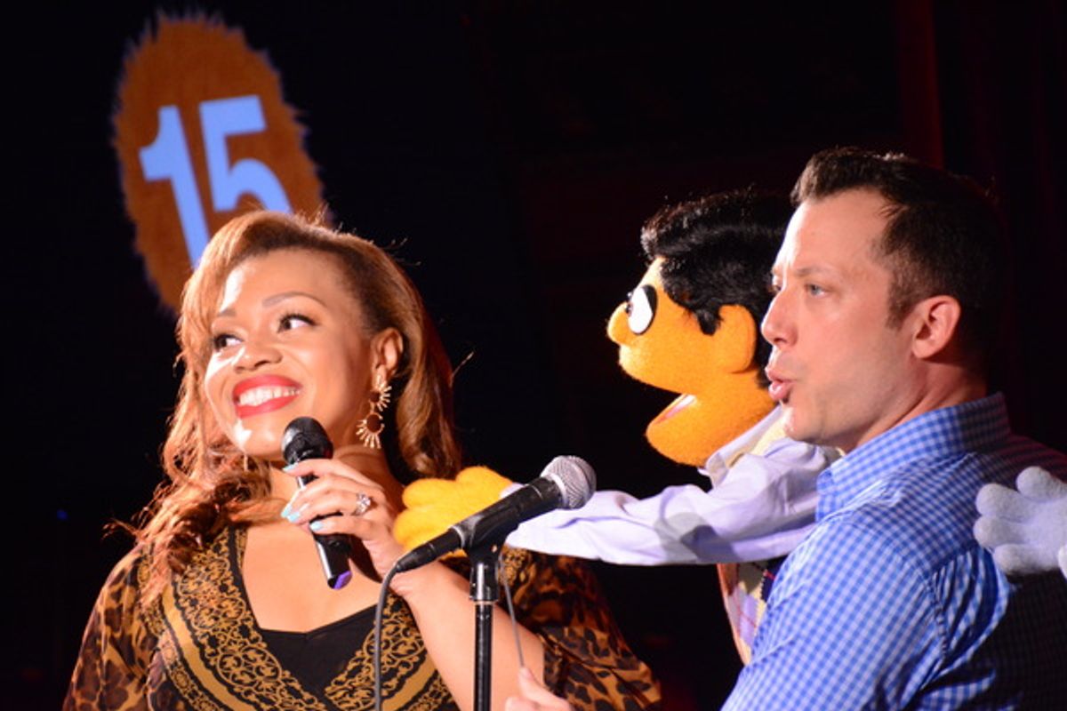 Carmen Ruby Floyd and John Tartaglia at 