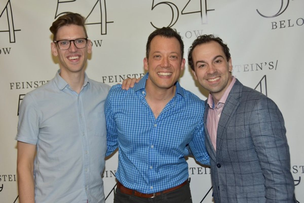 Ben Durocher, John Tartaglia and Rob McClure at 