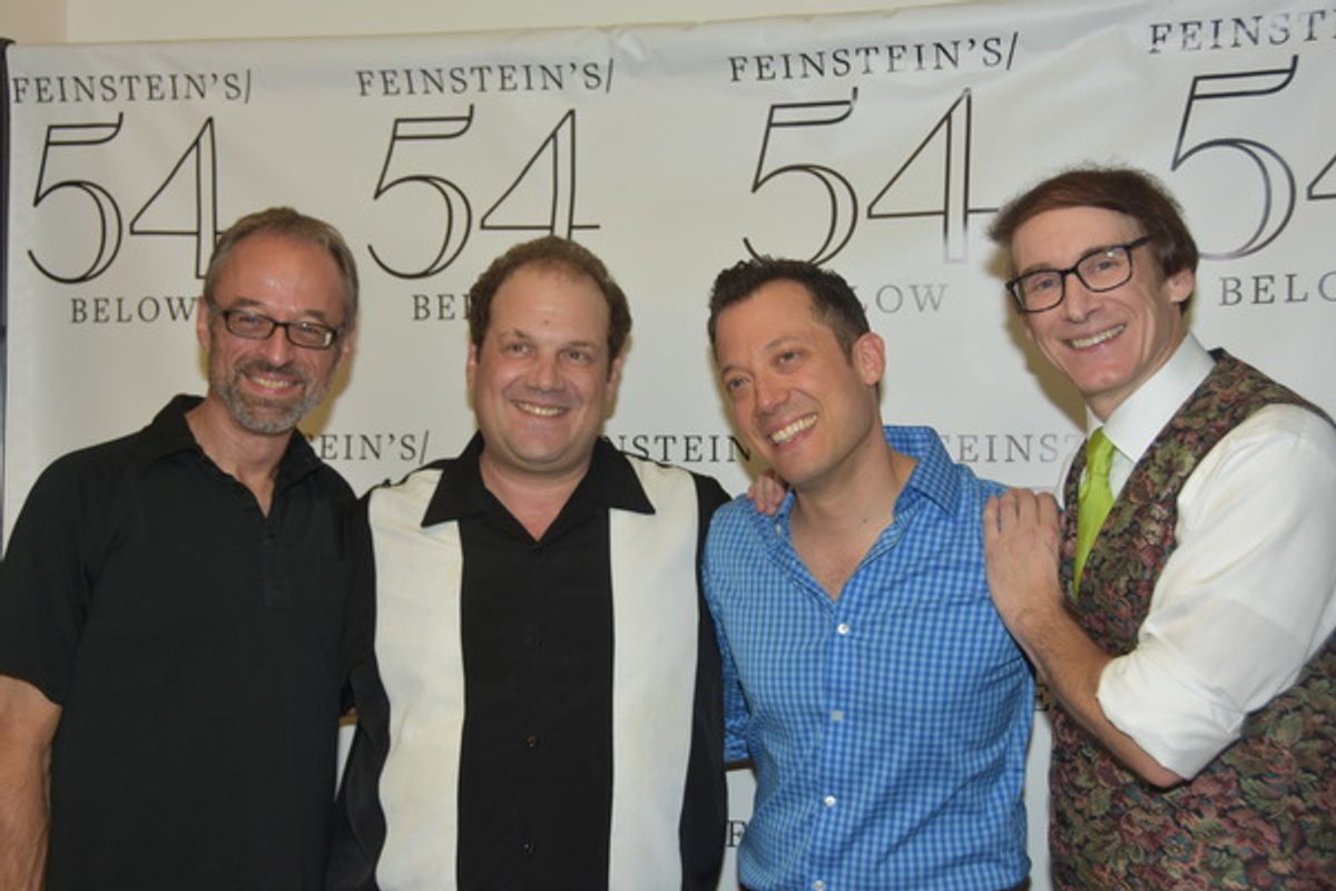 Gary Adler, Jordan Gelber, John Tartaglia and Rick Lyons at 