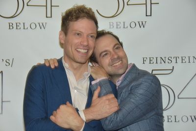Barrett Foa and Rob McClure Photo