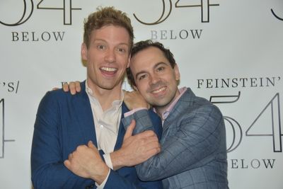Barrett Foa and Rob McClure Photo