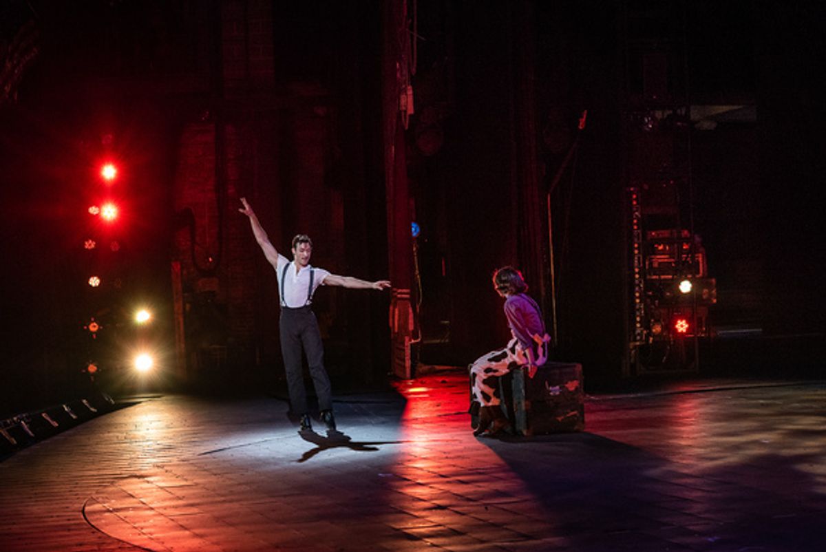 Julia Knitel, Drew Redington at 