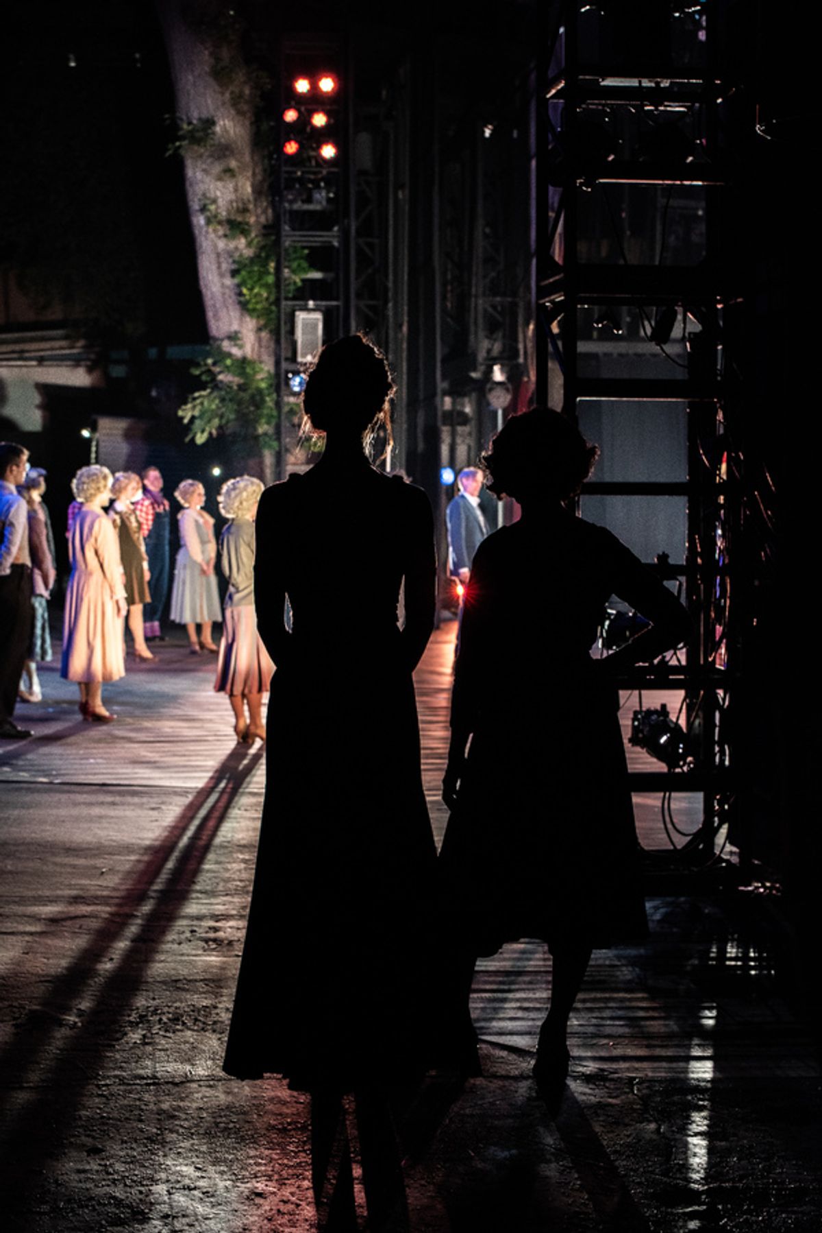 Julia Knitel, Beth Leavel at 