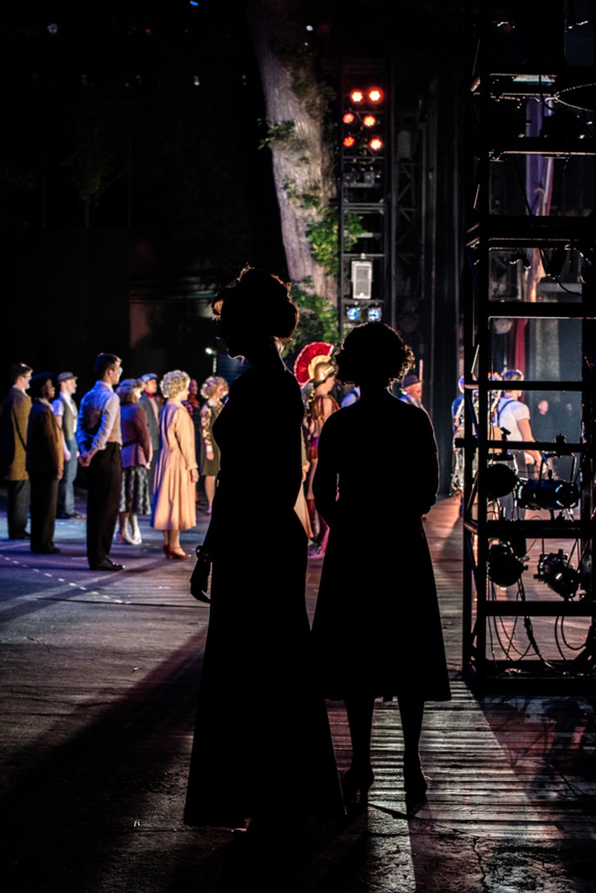 Julia Knitel, Beth Leavel at 