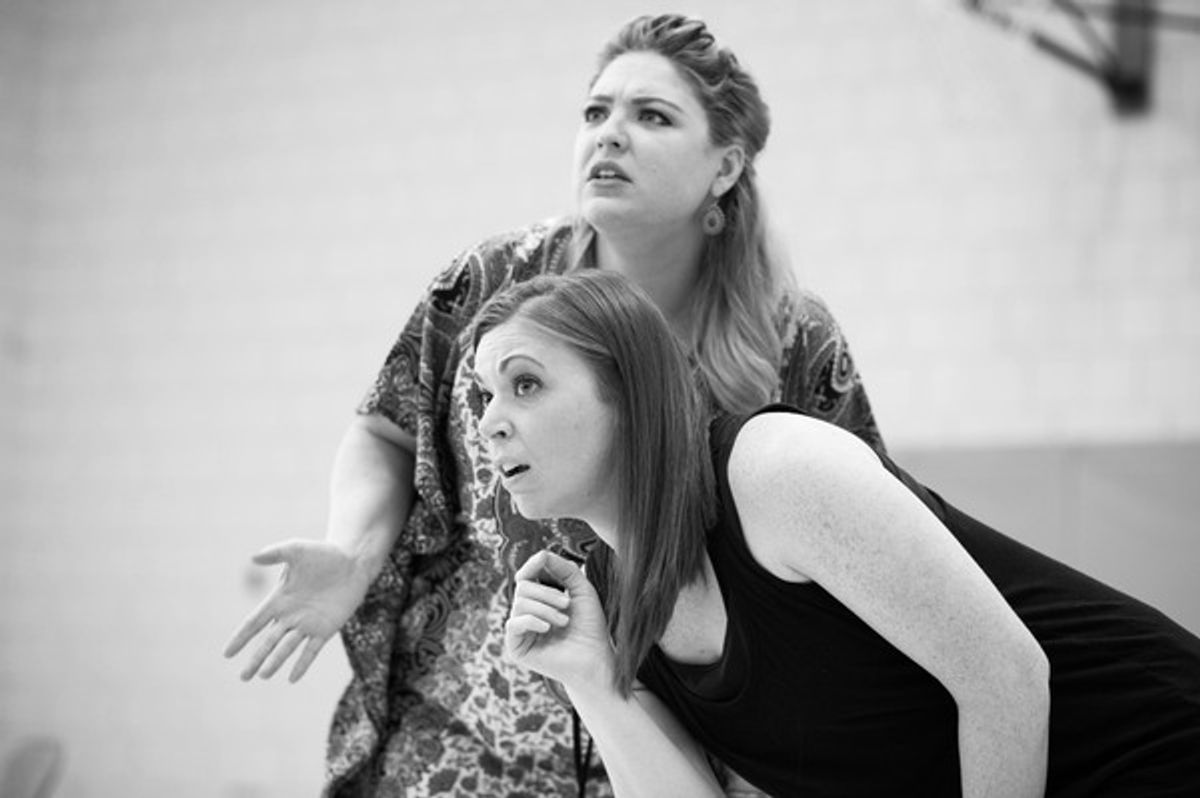 Rebekah Hukill and Val Williams 
 at 