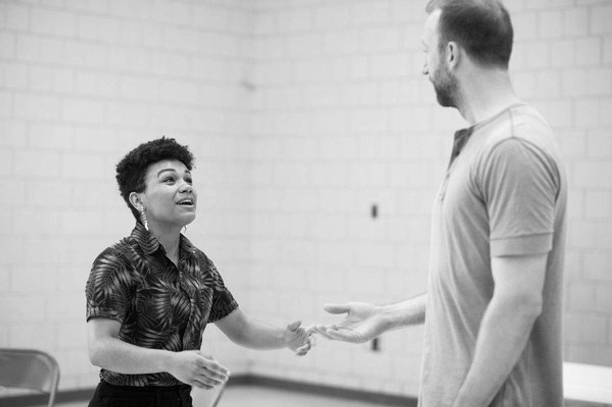 Jalina McClarin and Everett Lowe at 