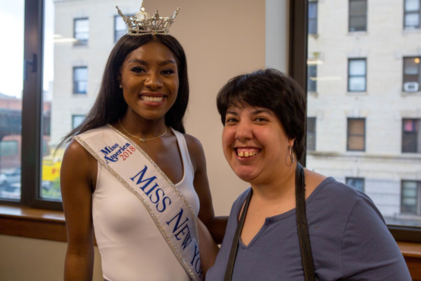 Nia Franklin, Miss New York 2018, Partners With Sing For Hope For A Day Of Music Nia Franklin, Miss New York 2018, Partners With Sing For Hope For A Day Of Music Image
