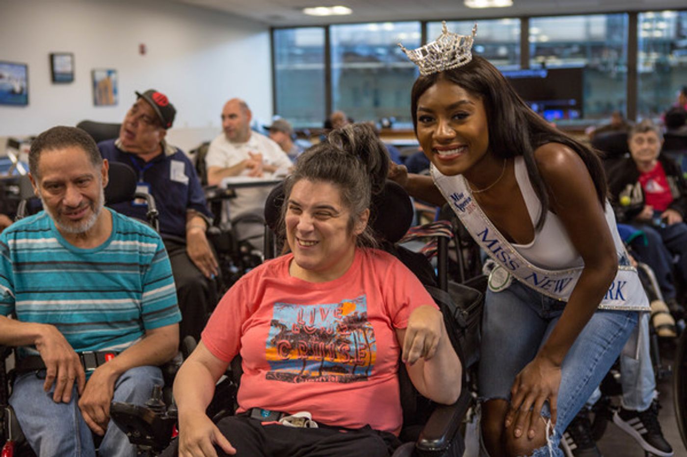 Nia Franklin, Miss New York 2018, Partners With Sing For Hope For A Day Of Music Nia Franklin, Miss New York 2018, Partners With Sing For Hope For A Day Of Music Image