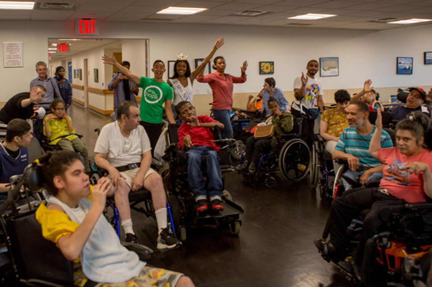 Nia Franklin, Miss New York 2018, Partners With Sing For Hope For A Day Of Music Nia Franklin, Miss New York 2018, Partners With Sing For Hope For A Day Of Music Image