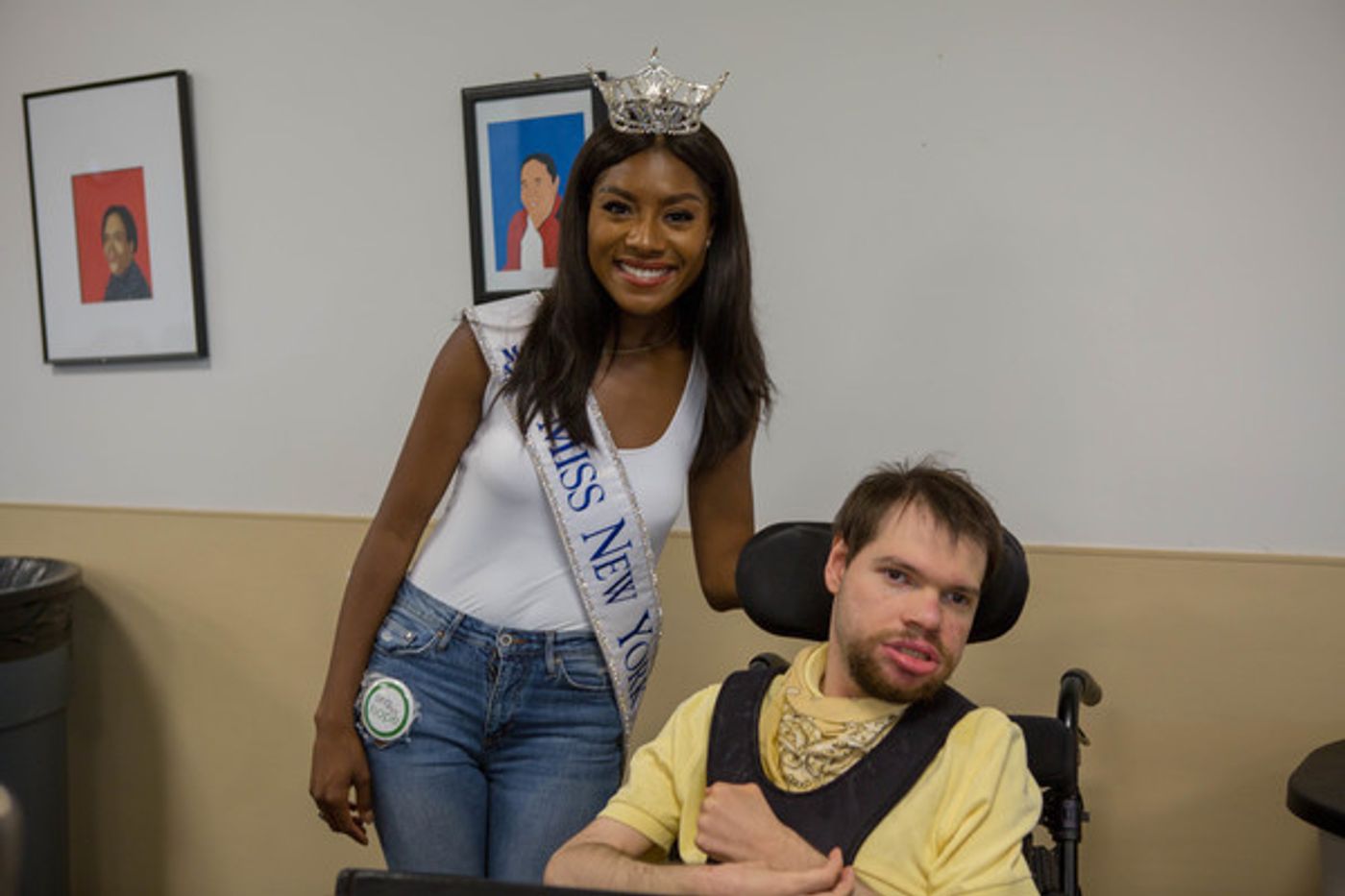Nia Franklin, Miss New York 2018, Partners With Sing For Hope For A Day Of Music Nia Franklin, Miss New York 2018, Partners With Sing For Hope For A Day Of Music Image