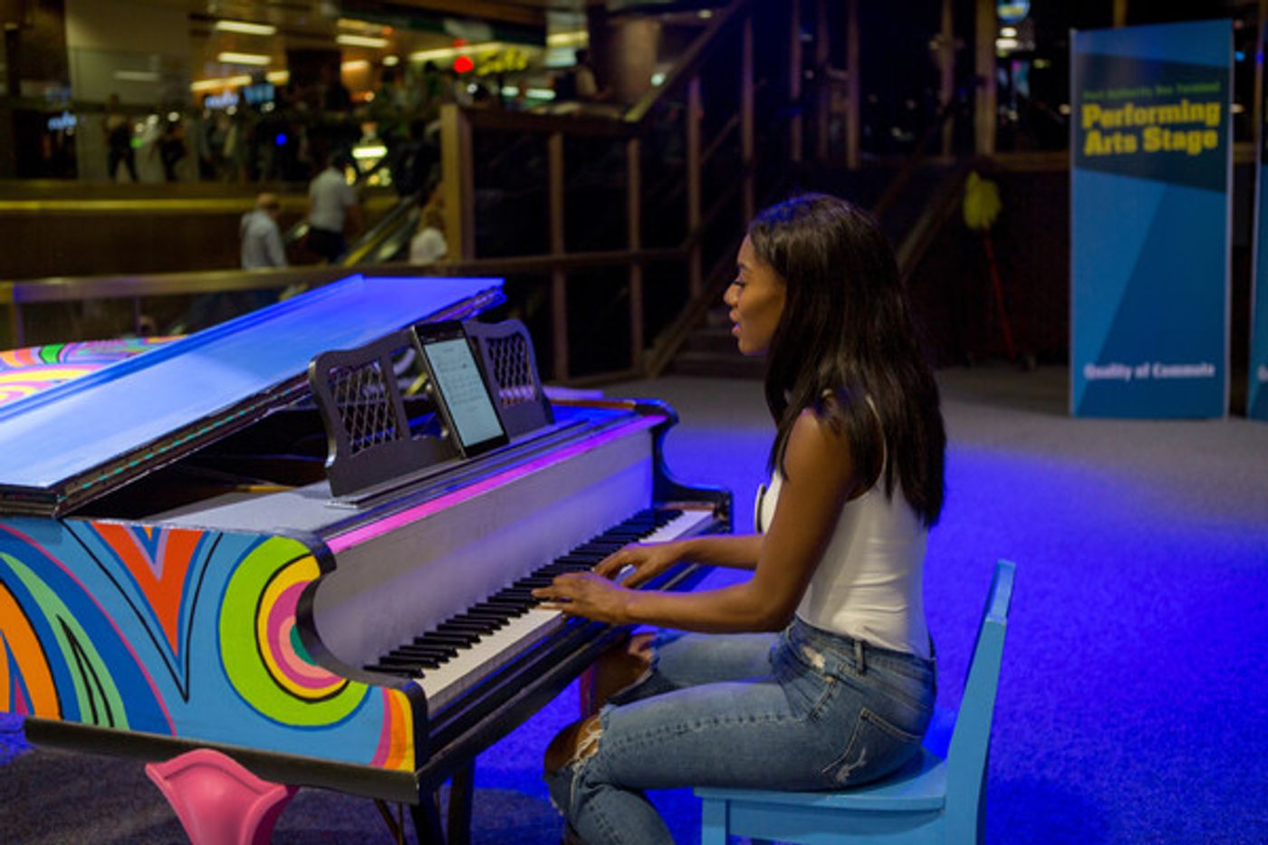 Nia Franklin, Miss New York 2018, Partners With Sing For Hope For A Day Of Music Nia Franklin, Miss New York 2018, Partners With Sing For Hope For A Day Of Music Image