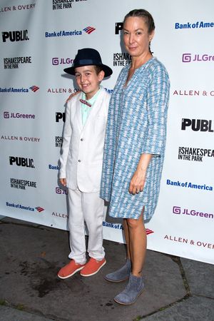 Elizabeth Marvel and son @ BroadwayWorld Elizabeth Marvel and son Photo
