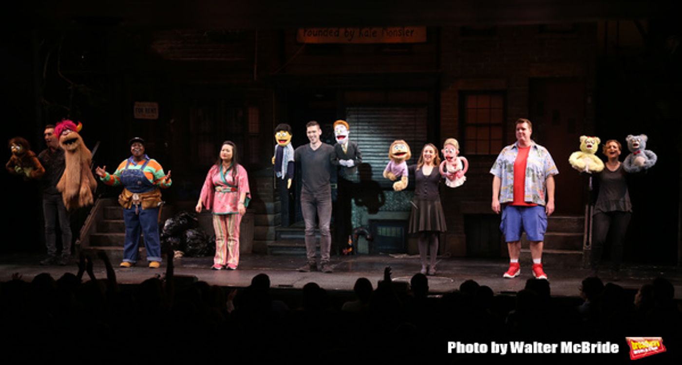Photo Coverage: The Cast of AVENUE Q Takes Their Bows at the 15th Anniversary Performance  Image