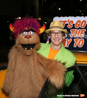 Rick Lyon and Trekkie Monster @ BroadwayWorld Rick Lyon and Trekkie Monster Photo