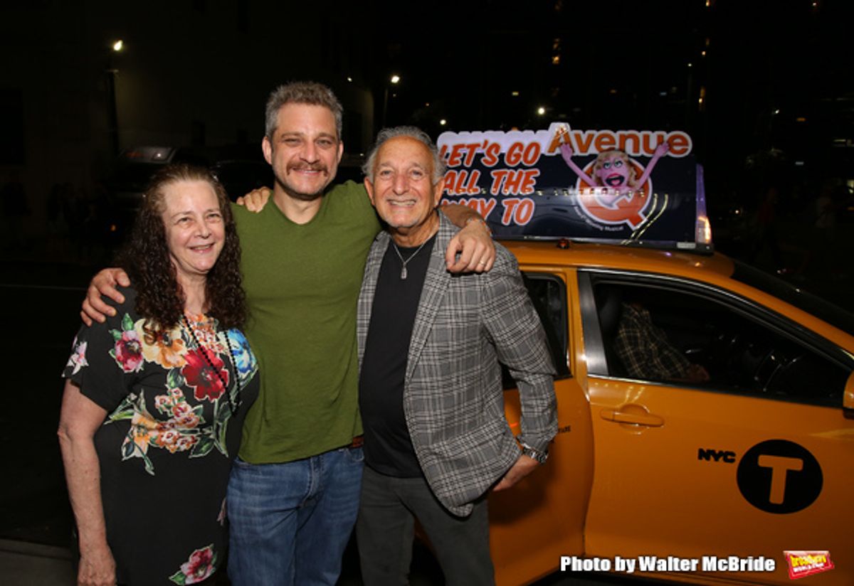 Jeff Marx with parents  at 