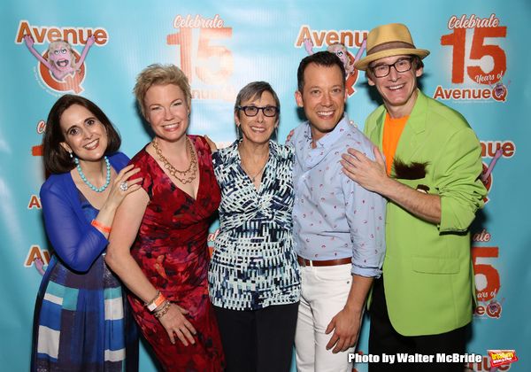 Photo Coverage: AVENUE Q Celebrates 15th Anniversary With Cake Before The Show — photo 10 of 69
