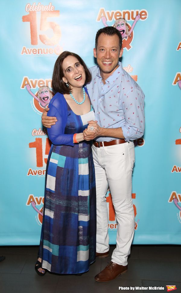 Photo Coverage: AVENUE Q Celebrates 15th Anniversary With Cake Before The Show — photo 16 of 69