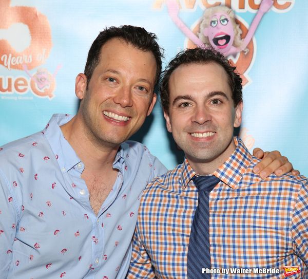 Photo Coverage: AVENUE Q Celebrates 15th Anniversary With Cake Before The Show — photo 21 of 69