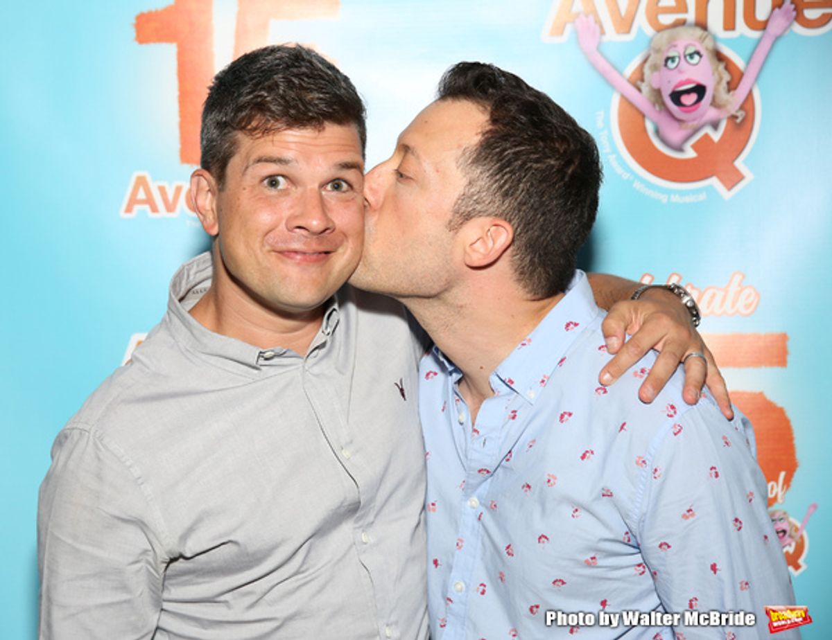 Stephen Oremus and John Tartaglia  at 