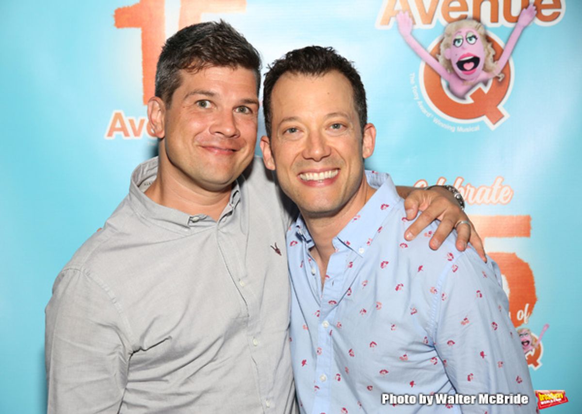 Stephen Oremus and John Tartaglia  at 