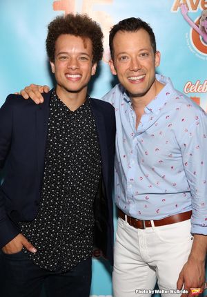 Damon Gillespie and John Tartaglia @ BroadwayWorld Damon Gillespie and John Tartaglia Photo