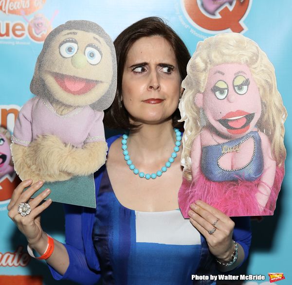 Photo Coverage: AVENUE Q Celebrates 15th Anniversary With Cake Before The Show — photo 32 of 69