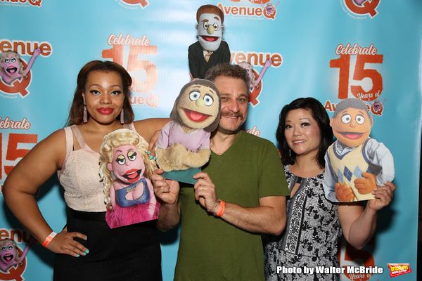 Photo Coverage: AVENUE Q Celebrates 15th Anniversary With Cake Before The Show — photo 35 of 69
