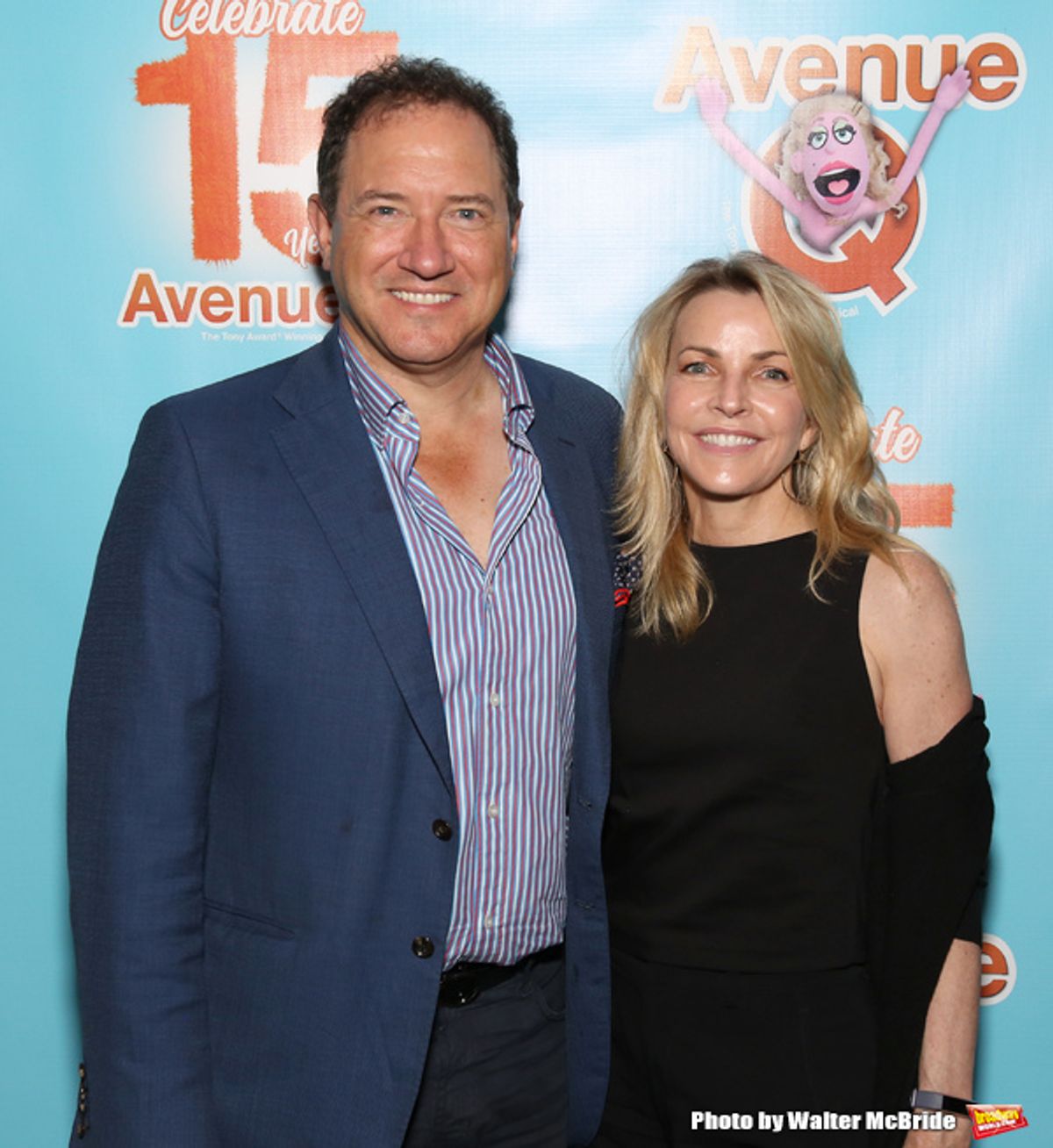 Kevin McCollum and Lynnette Perry at 