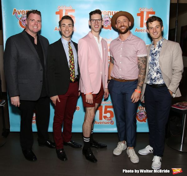 Photo Coverage: AVENUE Q Celebrates 15th Anniversary With Cake Before The Show — photo 40 of 69
