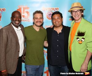 Ken Roberson, Jeff Marx, Robert Lopez and Rick Lyon @ BroadwayWorld Ken Roberson, Jeff Marx, Robert Lopez and Rick Lyon Photo