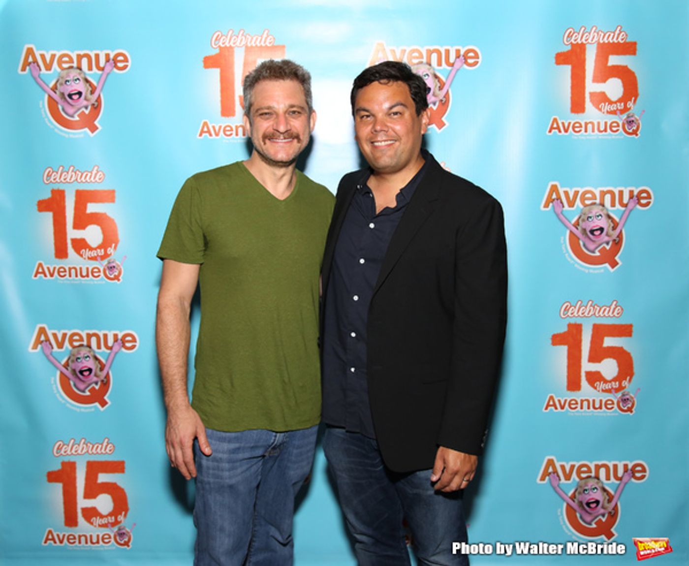 Photo Coverage: AVENUE Q Celebrates 15th Anniversary With Cake Before The Show  Image