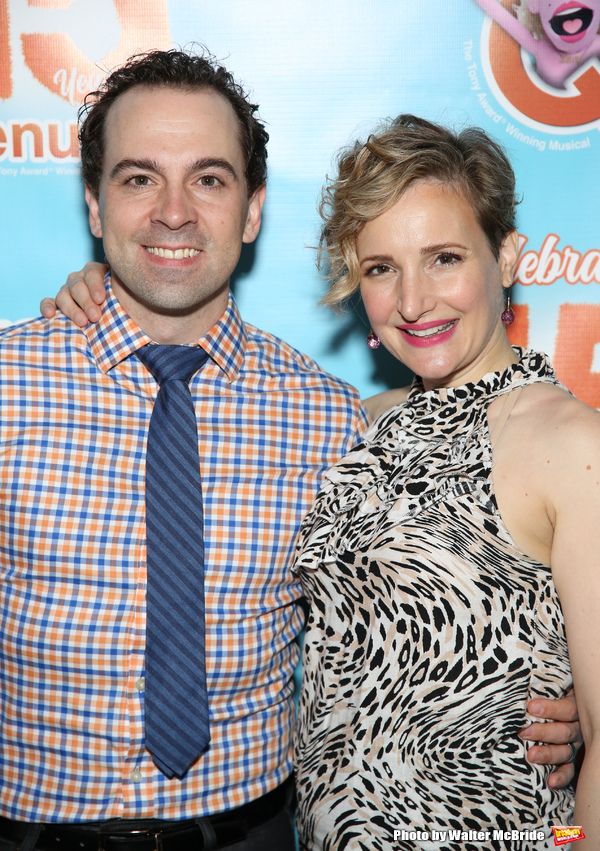 Photo Coverage: AVENUE Q Celebrates 15th Anniversary With Cake Before The Show — photo 45 of 69