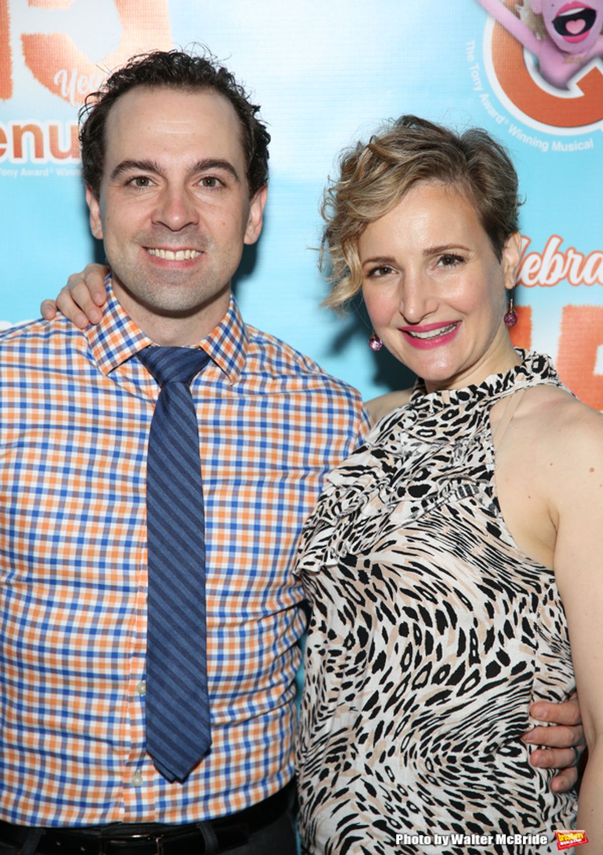 Rob McClure and Maggie Lakis at 