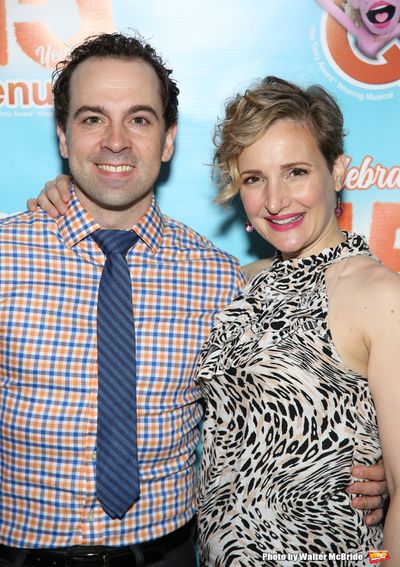 Rob McClure and Maggie Lakis Photo