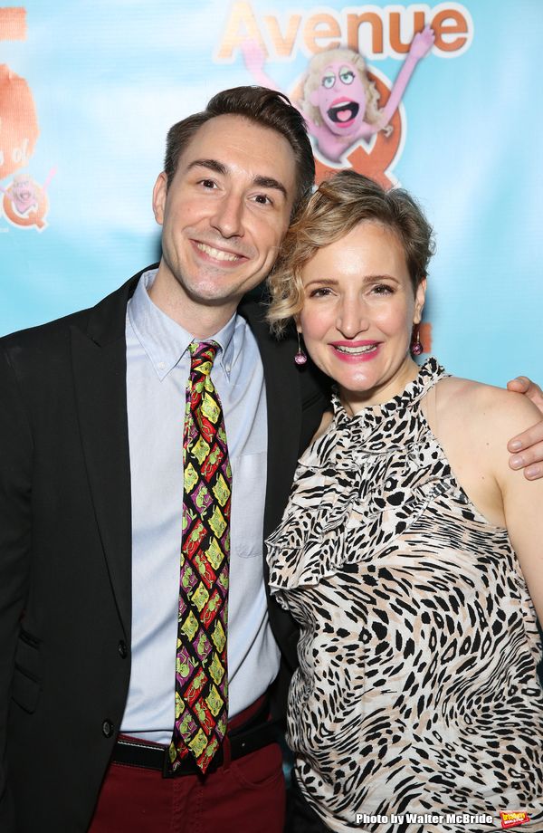 Photo Coverage: AVENUE Q Celebrates 15th Anniversary With Cake Before The Show — photo 62 of 69